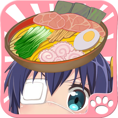 Logo Moe Girl Cafe Ícone Logo Moe Girl Cafe Ícone