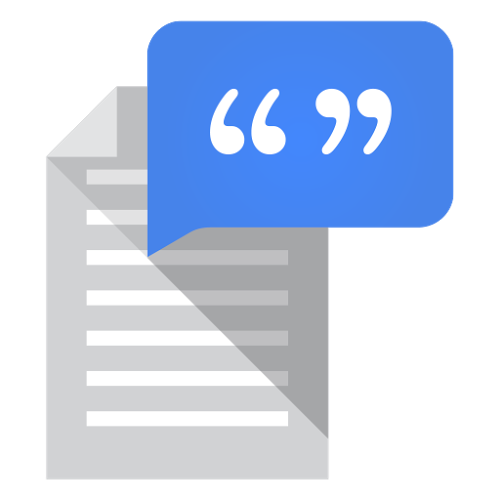 Logo Google Text-to-Speech Ícone Logo Google Text-to-Speech Ícone
