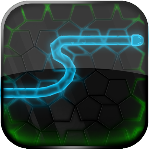Logo Glow Snake Ícone Logo Glow Snake Ícone