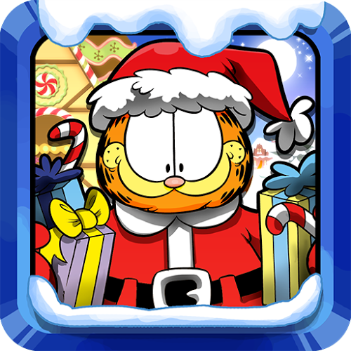 Logo Garfield Saves The Holidays Ícone Logo Garfield Saves The Holidays Ícone