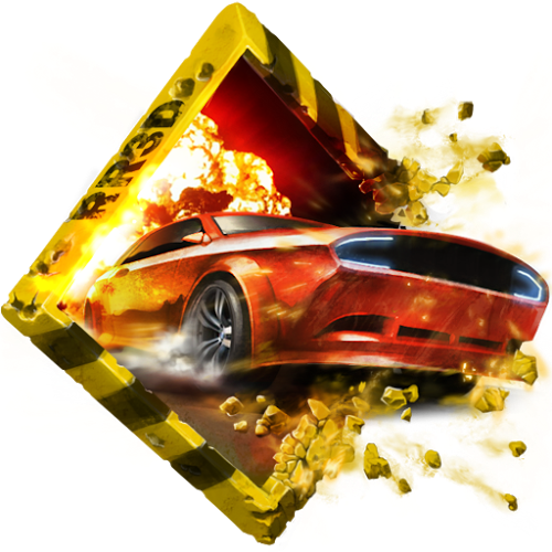 Logo Racing Rush 3D: Death Road Ícone Logo Racing Rush 3D: Death Road Ícone