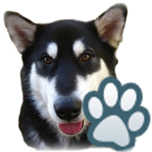 Logo Dog Breeds Ícone Logo Dog Breeds Ícone