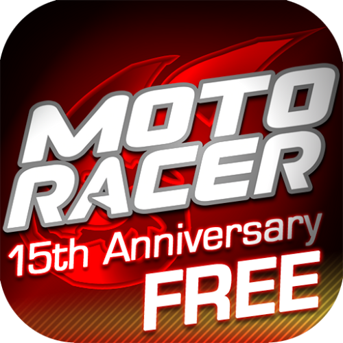 Logo Moto Racer 15th Anniversary Ícone Logo Moto Racer 15th Anniversary Ícone