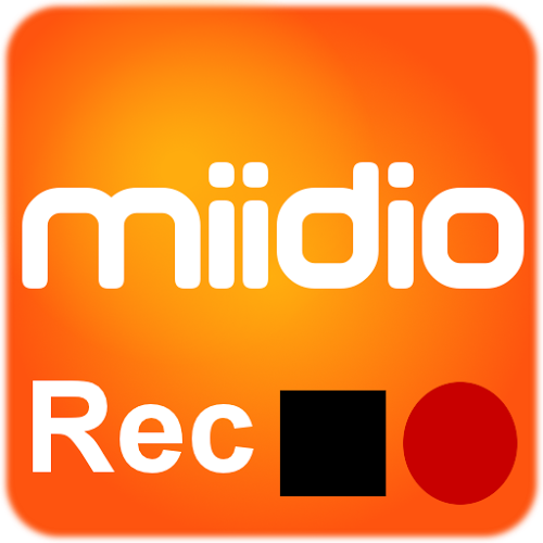 Logo miidio Recorder Ícone Logo miidio Recorder Ícone
