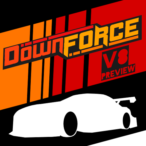 Logo DownForce - V8 Preview Ícone Logo DownForce - V8 Preview Ícone