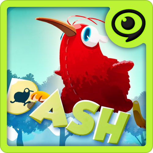 Logo Kiwi Dash Ícone Logo Kiwi Dash Ícone