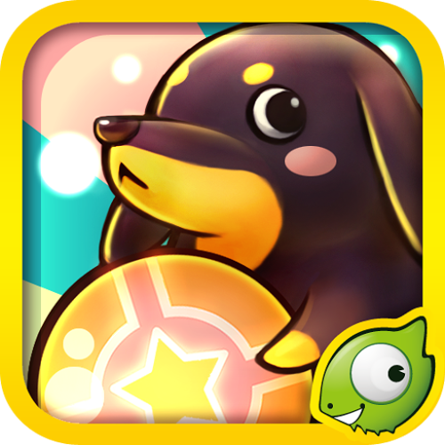Logo PengPeng Ball Ícone Logo PengPeng Ball Ícone