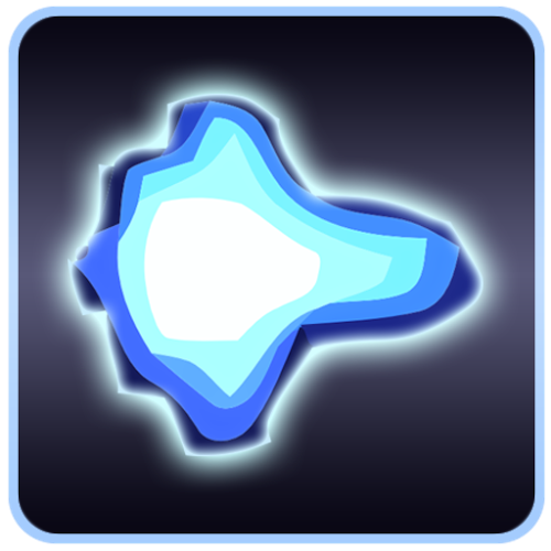 Logo Particle Arcade Shooter Ícone Logo Particle Arcade Shooter Ícone