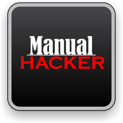 Logo Manual Hacker Free Smarts Ícone Logo Manual Hacker Free Smarts Ícone
