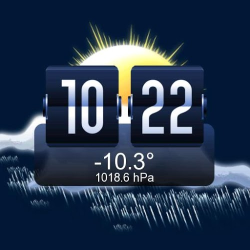 Logo Weather & Flip Clock Widgets Ícone Logo Weather & Flip Clock Widgets Ícone