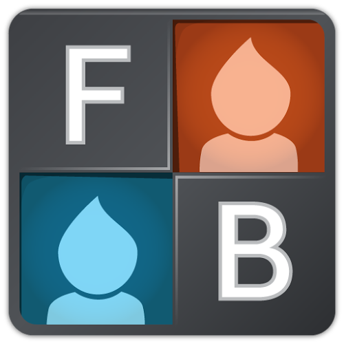 Logo Friend Brush Ícone Logo Friend Brush Ícone