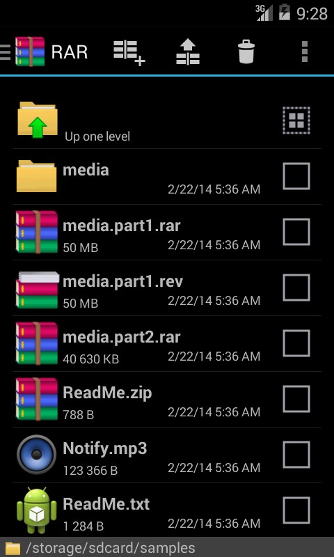 Imagem 7 do RAR for Android