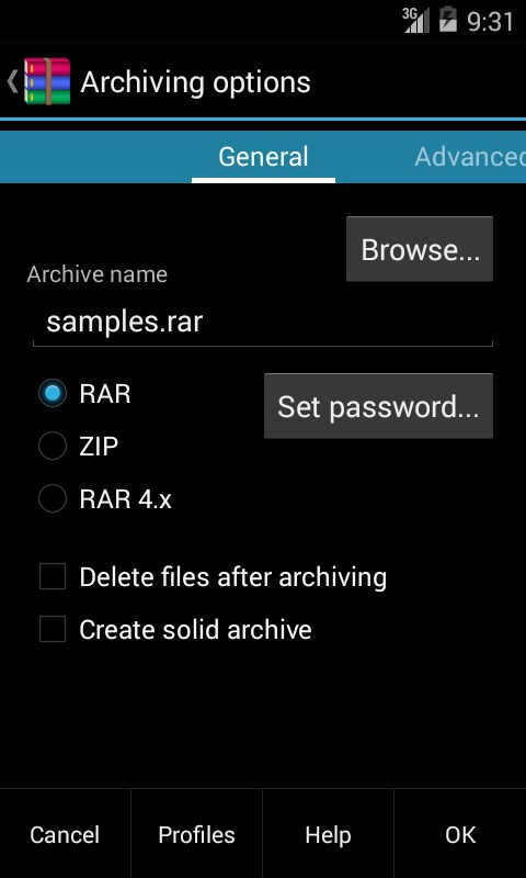 Imagem 8 do RAR for Android