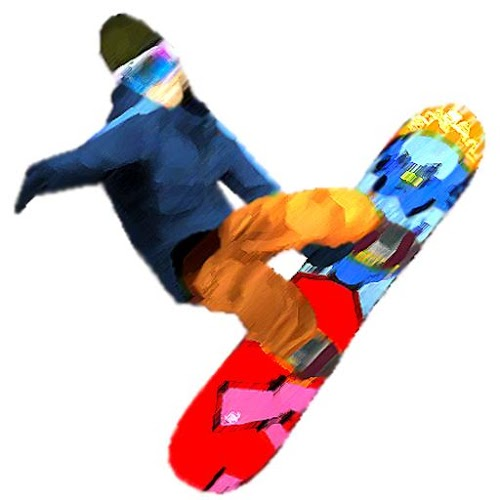 Logo Big Mountain Snowboarding Ícone Logo Big Mountain Snowboarding Ícone