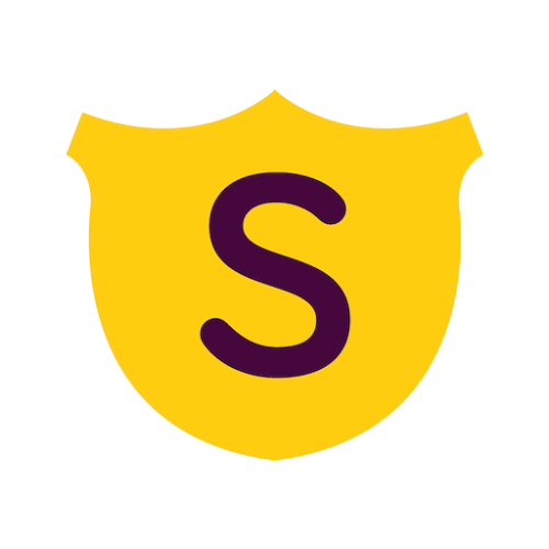 Logo Spoiler Shield Ícone Logo Spoiler Shield Ícone