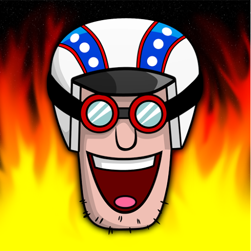 Logo Stuntman Eddie: Bike Daredevil Ícone Logo Stuntman Eddie: Bike Daredevil Ícone
