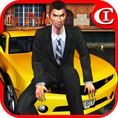 Logo Crazy Valet Parking King 3D Ícone Logo Crazy Valet Parking King 3D Ícone