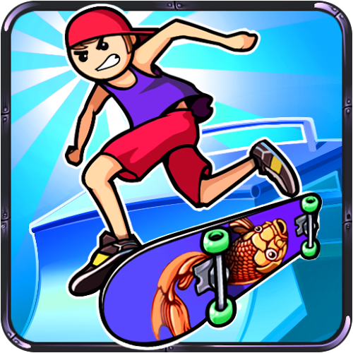 Logo Skater Go Pro Ícone Logo Skater Go Pro Ícone