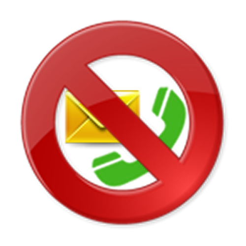 Logo Bloqueador de SMS e Chamadas Ícone Logo Bloqueador de SMS e Chamadas Ícone