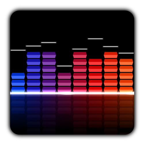 Logo Audio Glow Live Wallpaper Ícone Logo Audio Glow Live Wallpaper Ícone