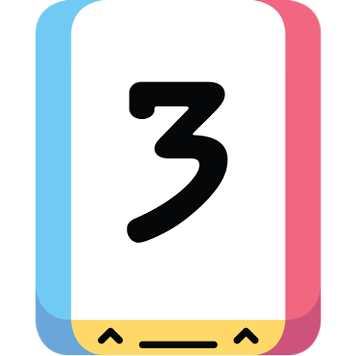 Logo Threes! Ícone Logo Threes! Ícone