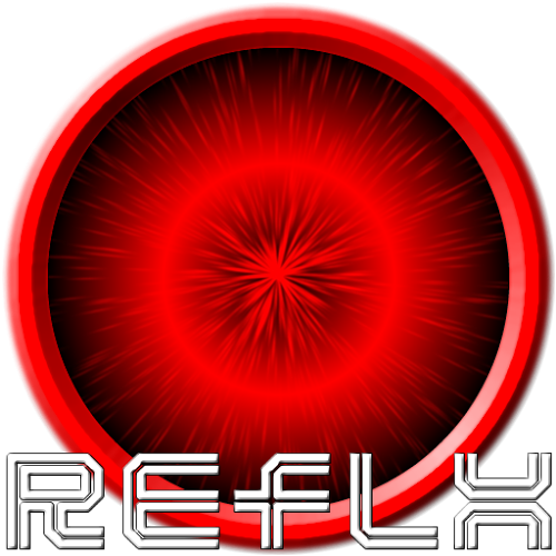 Logo ReflX - Reflexos Rápidos Ícone Logo ReflX - Reflexos Rápidos Ícone