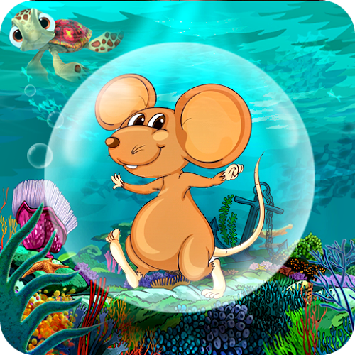 Logo Jerrys Adventure Underwater Ícone Logo Jerrys Adventure Underwater Ícone