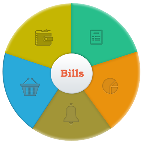 Logo Bills Manager Free Ícone Logo Bills Manager Free Ícone