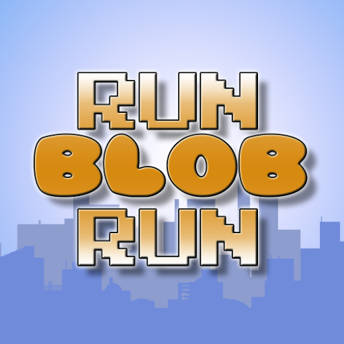 Logo Run Blob Run Ícone Logo Run Blob Run Ícone