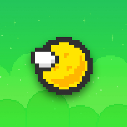 Logo Golfy Bird Ícone Logo Golfy Bird Ícone