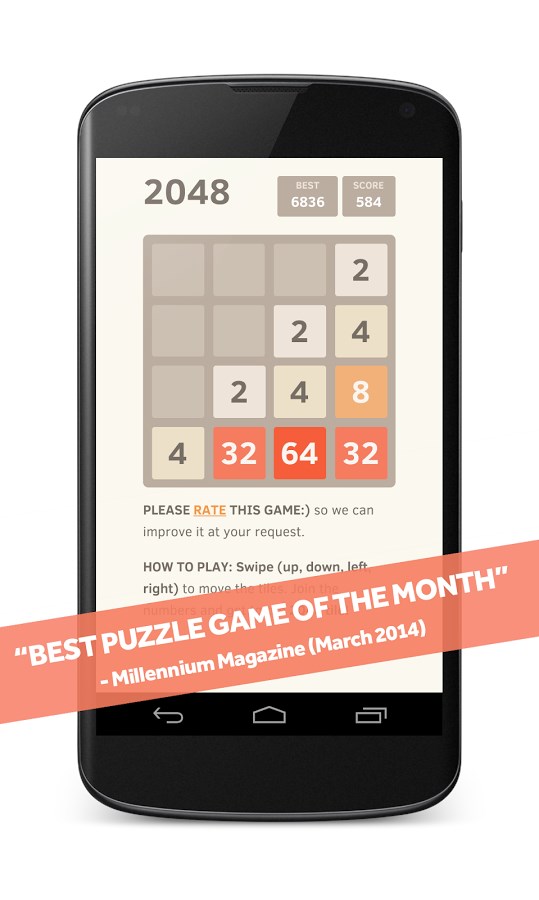 2048 By Gabriele Cirulli (Original) Download