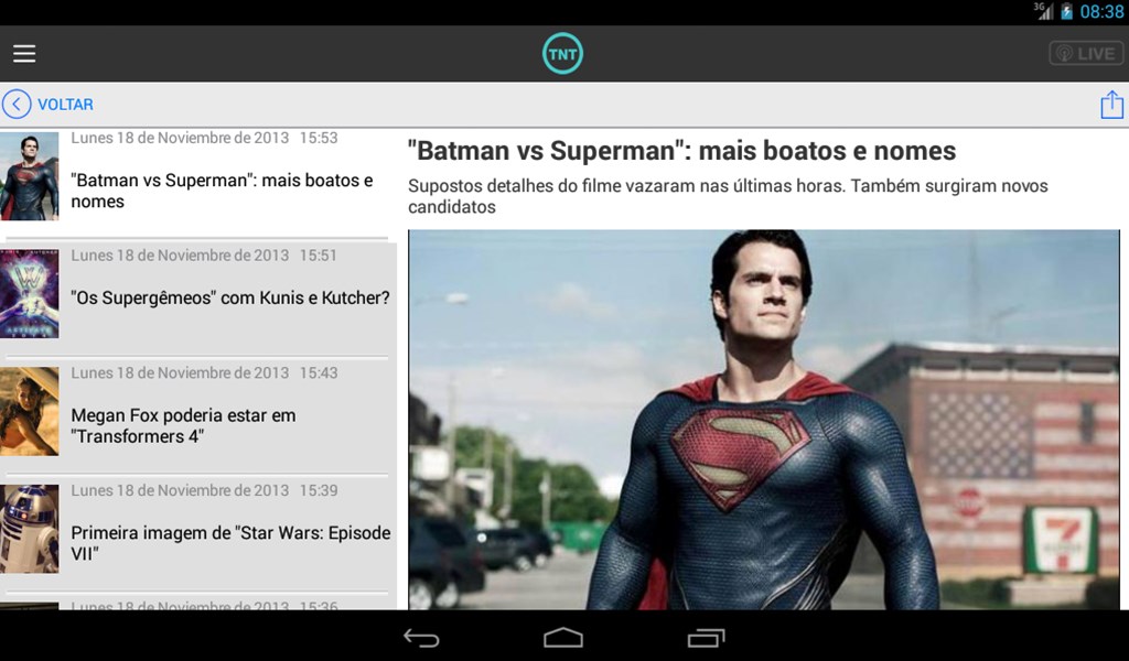 Imagem 2 do TNT App