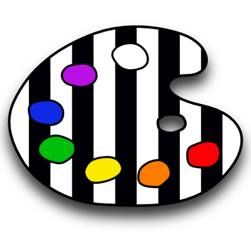 Logo Zebra Paint Ícone Logo Zebra Paint Ícone