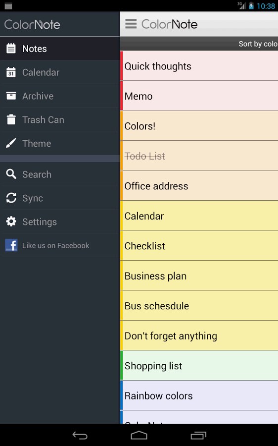 Imagem 13 do ColorNote Notepad