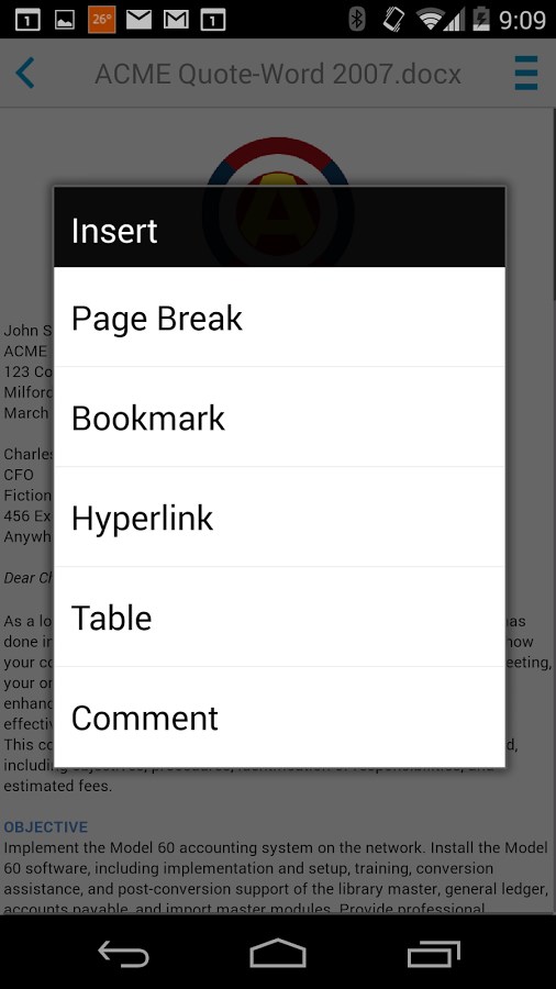 Imagem 20 do Documents To Go 3.0 Main App