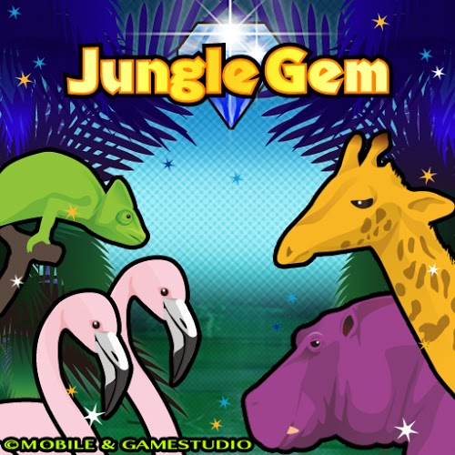 Logo Jungle Gem Ícone Logo Jungle Gem Ícone
