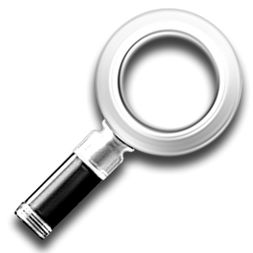 Logo Lupa Ícone Logo Lupa Ícone