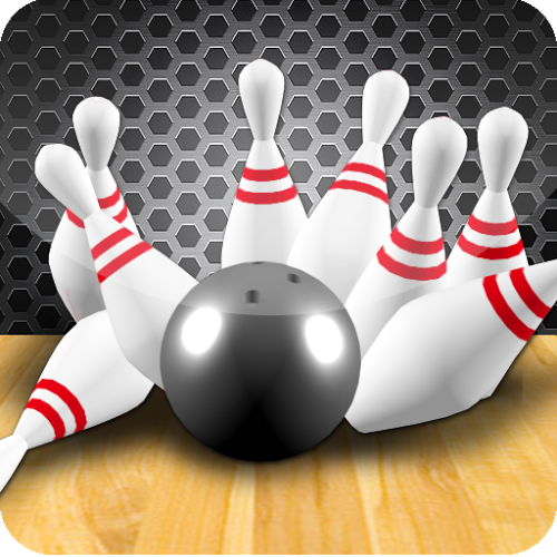 Logo 3D Bowling Ícone Logo 3D Bowling Ícone