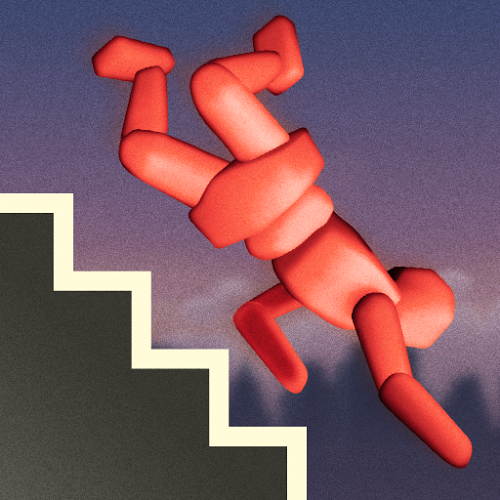 Logo Stair Dismount Ícone Logo Stair Dismount Ícone