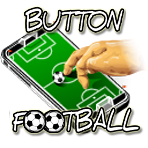 Logo Button Football Ícone Logo Button Football Ícone