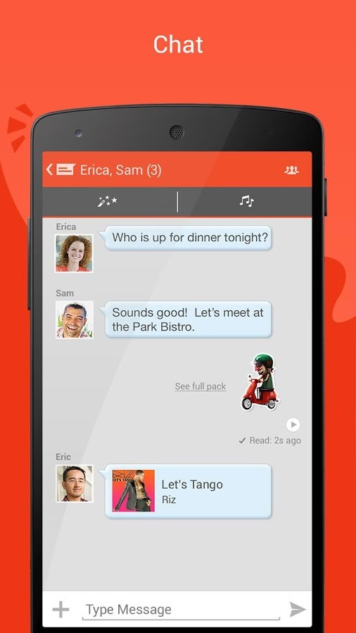 tango messenger download for android