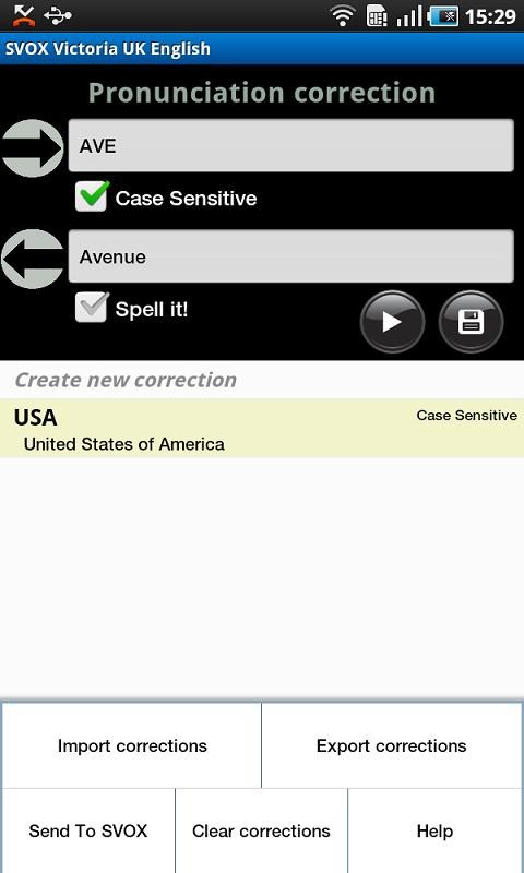 Svox classic text to speech writing Svox classic text to speech writing