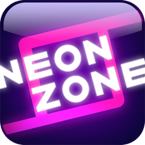 Logo Neon Zone Ícone Logo Neon Zone Ícone