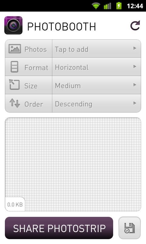 Photobooth screenshot 1