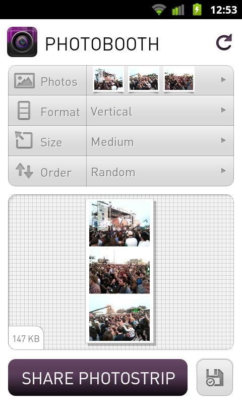 Photobooth screenshot 2