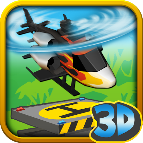 Logo Paper Glider Crazy Copter 3D Ícone Logo Paper Glider Crazy Copter 3D Ícone