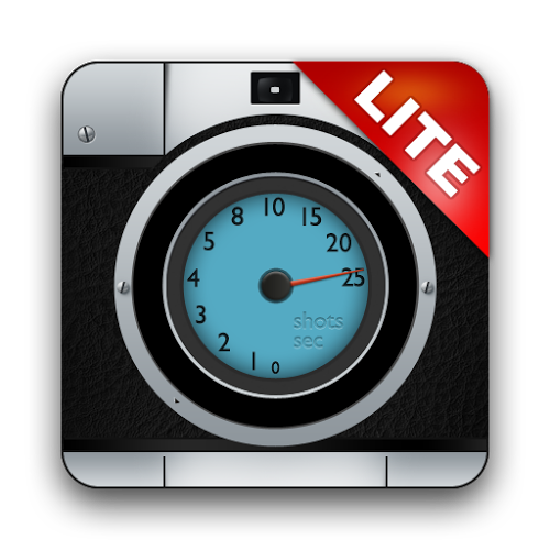 Logo Fast Burst Camera Lite Ícone Logo Fast Burst Camera Lite Ícone