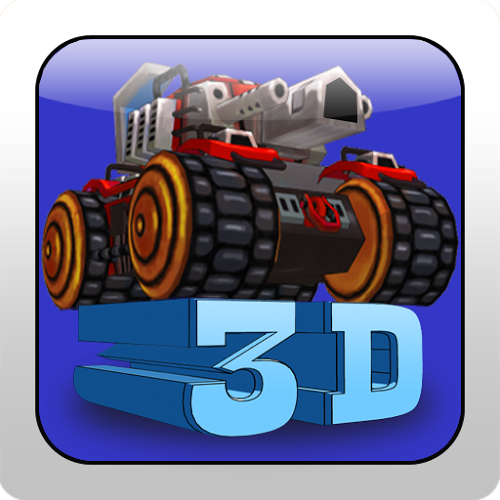 Logo 3D TANK GO Lite Ícone Logo 3D TANK GO Lite Ícone