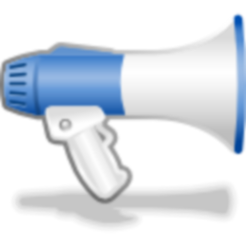 Logo Megaphone Ícone Logo Megaphone Ícone