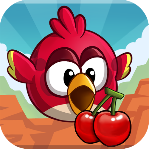 Logo Cherry Bird Ícone Logo Cherry Bird Ícone